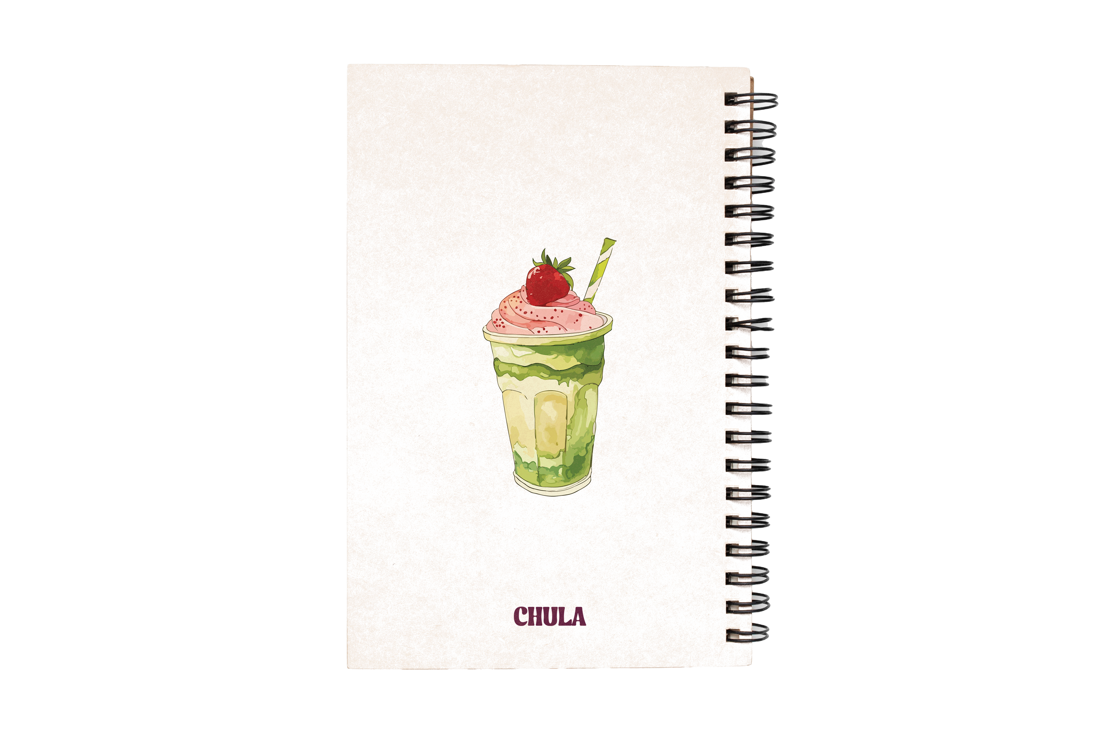 Strawberry Matcha Notebook