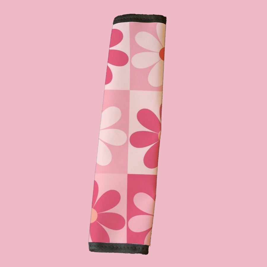 Retro Daisy Seat Belt