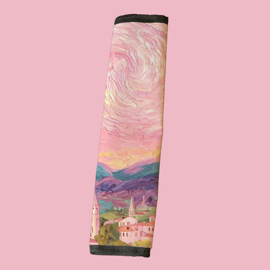 Pastel Dreamscape Seat Belt