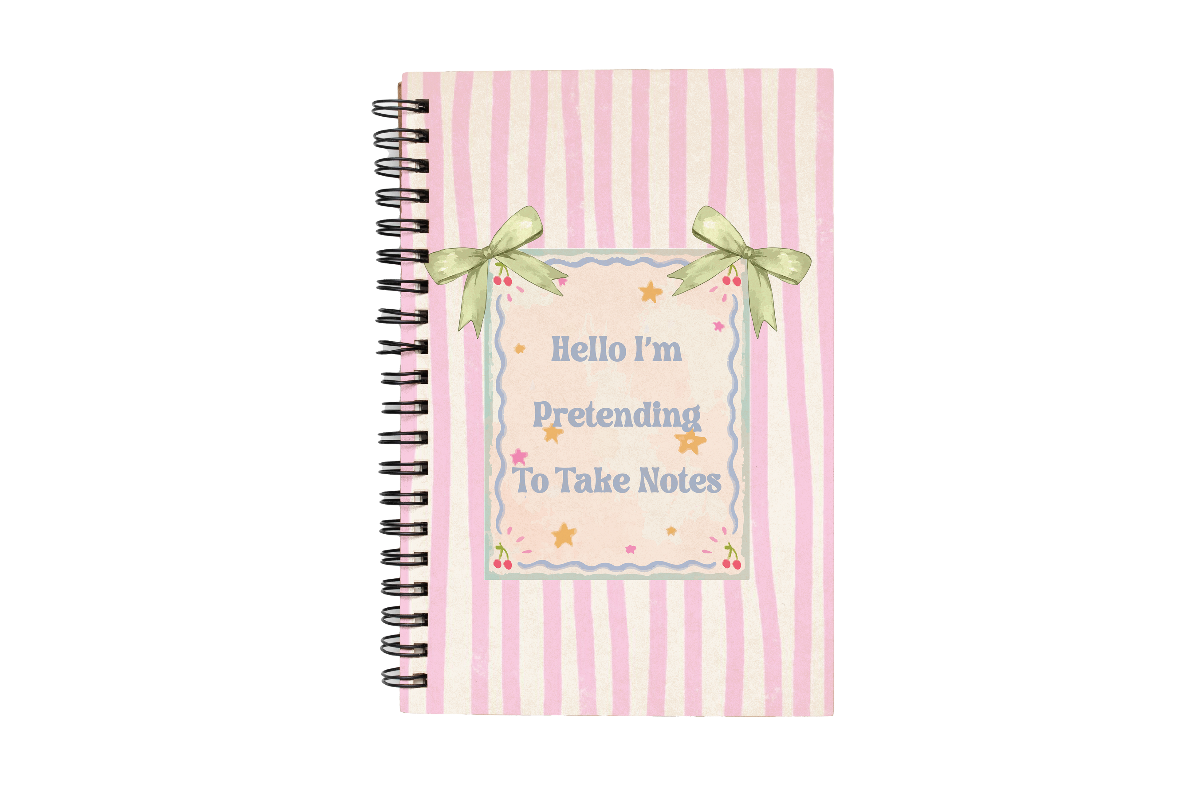 I'm Pretending To Take Notes Notebook